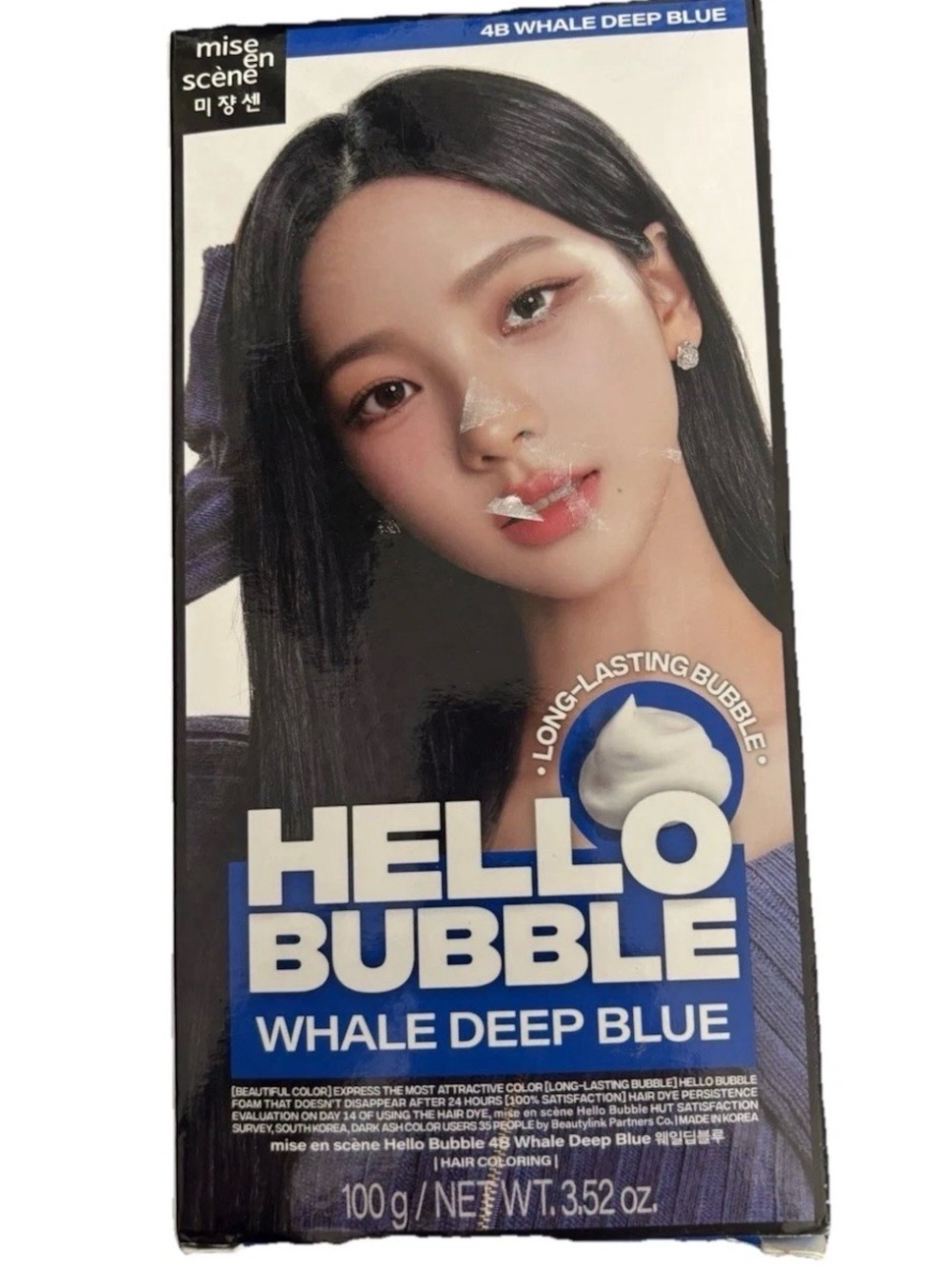 [MISE EN SCENE] Hello Bubble Foamy Creamy Bubble Hair Dye Color Dying Kit NEW